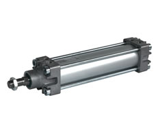 ISO-Zugstangenzylinder, doppeltwirkend, Durchmesser 160 mm, Hub 400 mm