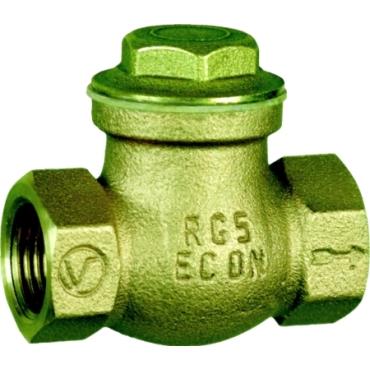 Abb. 505 Rückschlagventil aus Bronze 1  PTFE-Dichtung