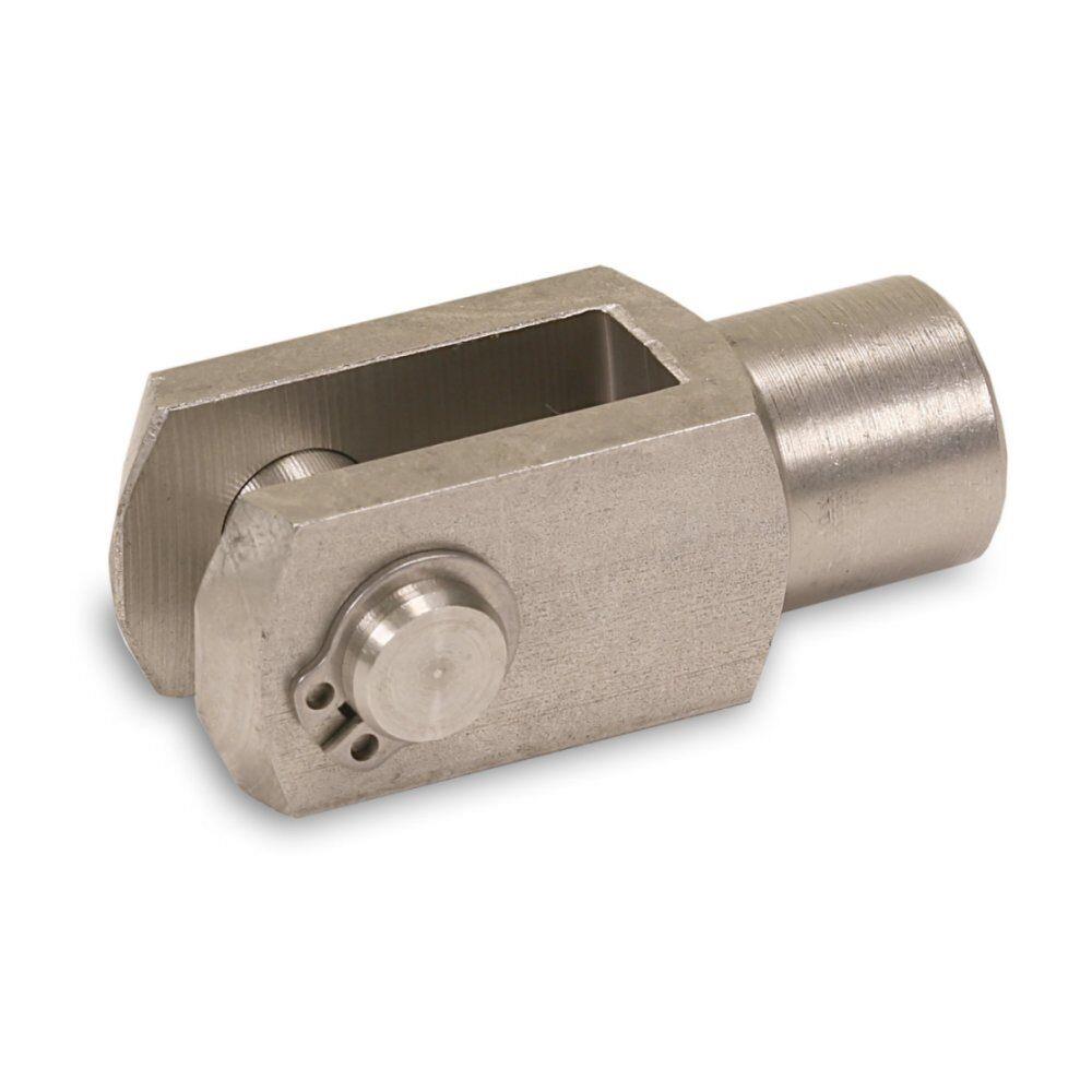 Gabelkopf Ø 50 + Ø 63 mm, Edelstahl