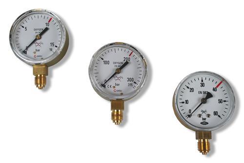 MANOMETER Ø63 SONSTIGES 0–200/315 bar G1/4