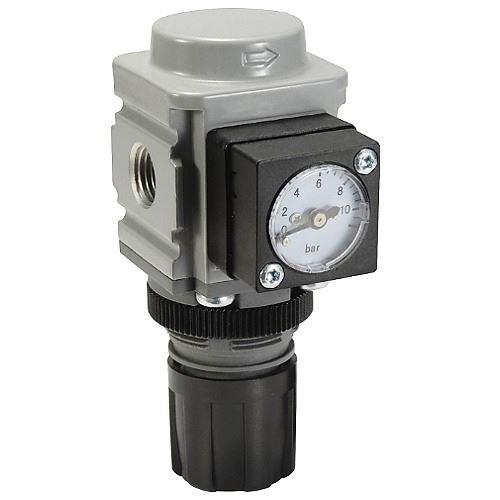 P31 DRUCKREGLER G1/4 0–8 BAR ENTLÜFTUNG + MANO