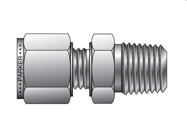 A-LOK-ANSCHLUSSKOPF 8X1/4 NPT (SS-8M0-1-4)