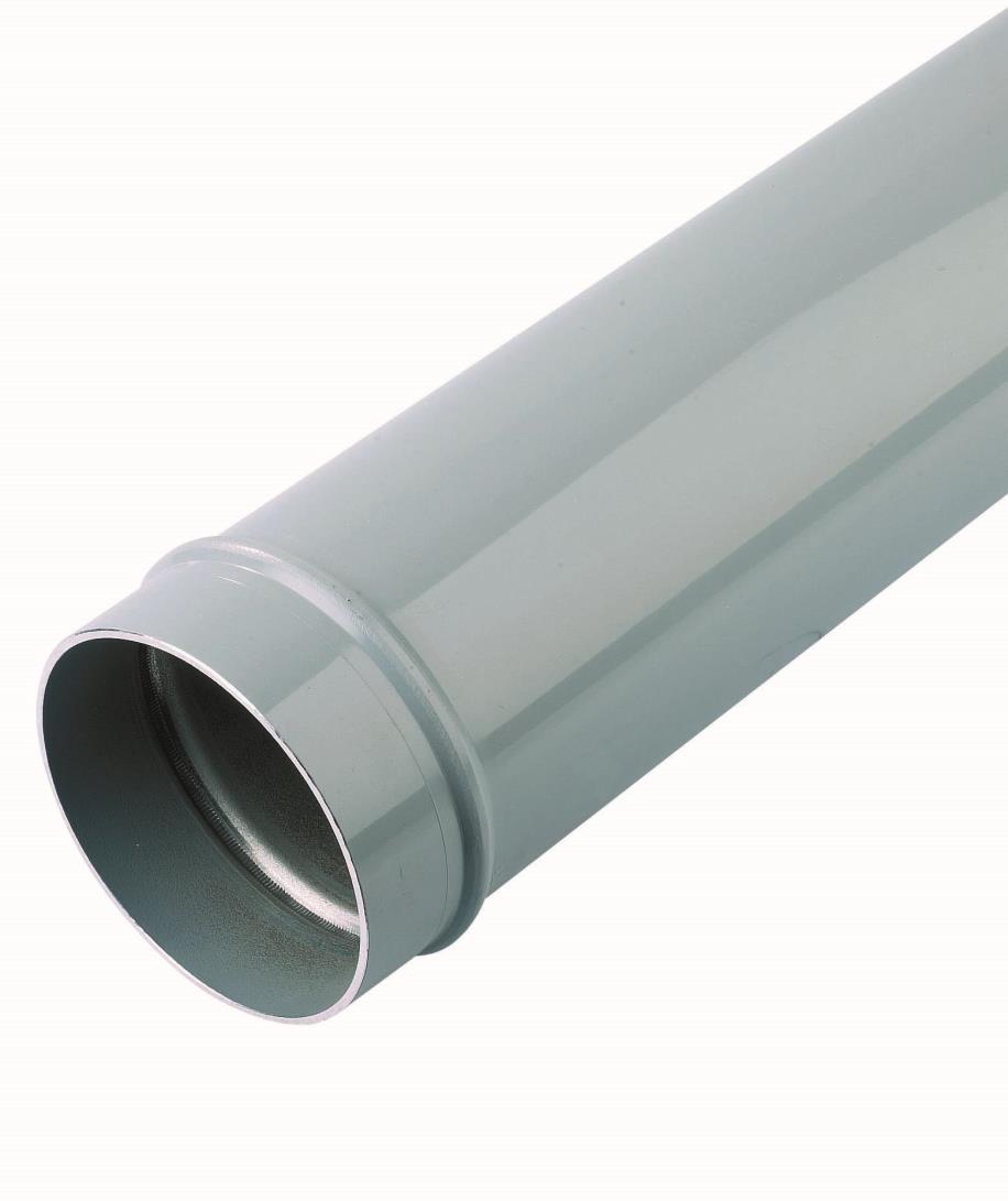 ALUMINIUMROHR GRAU 168,3 × 161,3, L = 6 Meter | TA06 L8 06
