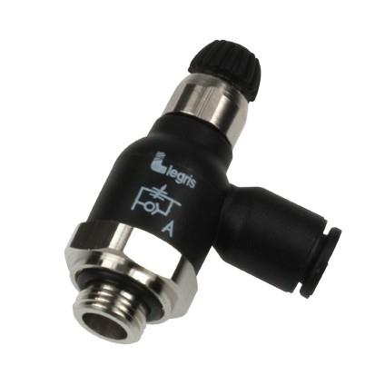 Drosselventil für Kompakt-Auspuff BSP CIL  – Durchmesser D: 6 mm – Anschluss C: G1/4 | 7060 06 13
