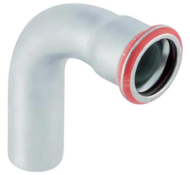 Mapress C-Stahl-Bogen 90°, Keil-Muffe 42 mm