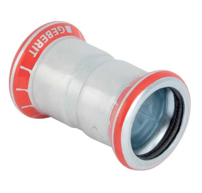 Mapress-Muffe aus C-Stahl, 54 mm