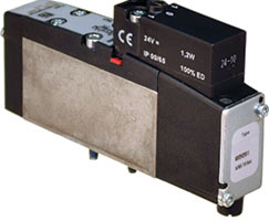 5/2-Wege-Ventil Vs18 Mono.   24 V DC