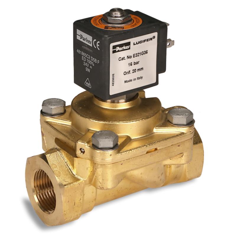 2-Wege-Ventil – Standardausführung, G3/4", 24 VDC, NC, 16 bar, 7321GBG53N00-N1-DZ02C2