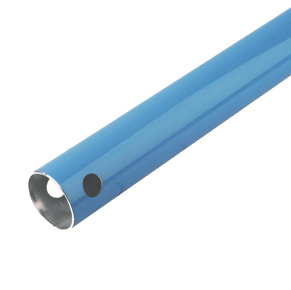 ALUMINIUMROHR, BLAU, 63 × 59, OHNE BOHRUNG, L = 3 Meter | 1003A63 04
