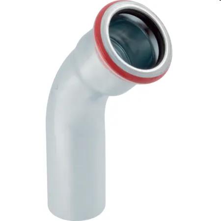 Mapress-C-Stahl-Bogen 45°, Keil-Muffe 54 mm