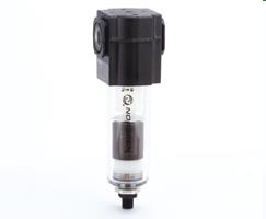 Filter 40 µm, automatische Entleerung, transparent, G1/4