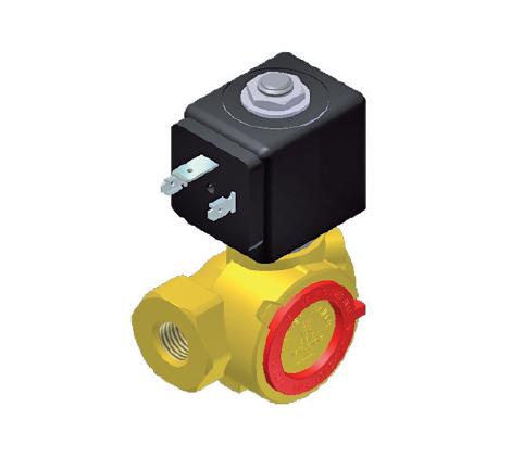 2/2-Magnetventil für Flüssigkeiten und Luft | 1/2" BSP | NC