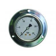 MANOMETER 106006 MESSING  63 MM  0–10 BAR A.A. G1/4 KLASSE 2,5