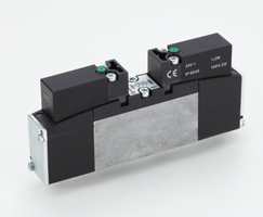 VS18 Mini-ISO-Ventil 2x 2/2 SOL/Feder